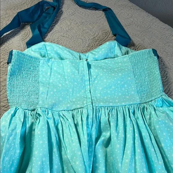 Disney Strapless Dress in Aqua and Teal - Picture 4 of 6
